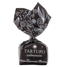 Antica Torroneria Schokoladentrüffel Tartufo dolce extranero di Alba (extra dunkel) 52% Kakao ~ 14g