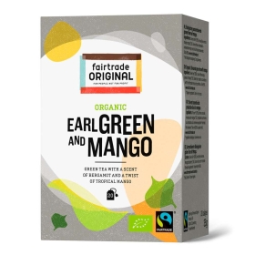 Fairtrade Original - Bio & Fairtrade Earl Green Mango Tee ~ 1 Box a 20 Beutel
