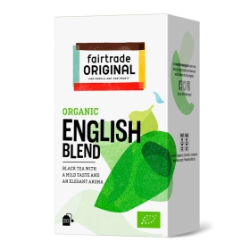 Fairtrade Original - Bio & Fairtrade English Blend schwarzer Tee ~ 1 Box a 20 Beutel