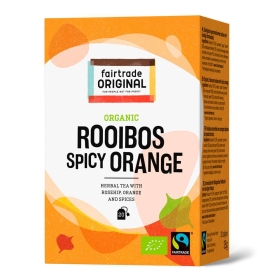 Fairtrade Original - Bio & Fairtrade Rooibos Orangen Tee ~ 1 Box a 20 Beutel