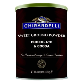 Ghirardelli Trinkschokolade Sweet Ground Chocolate & Cacoa 'All Natural' ~ 1360g