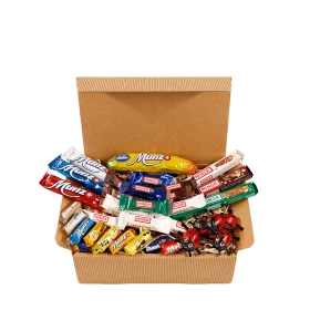 Gustone Geschenk-Set Schweizer Schokoladenriegel & Mini-Schokoladen ~ 42 Stück