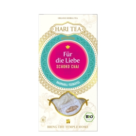 Hari Bio Tee Für die Liebe - Schoko & Chili ~ 10 Teebeutel a 2g