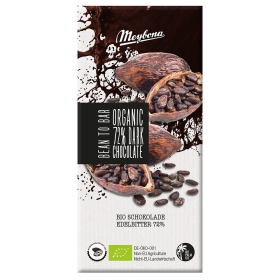 Meybona Bio Bitterschokolade 72% Kakao ~ 100g