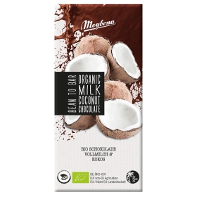 Meybona Bio Vollmilchschokolade Kokos 35% Kakao ~ 100g