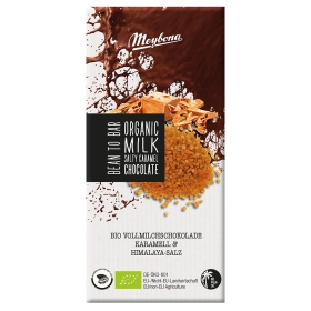Meybona Bio Vollmilchschokolade Salted Caramel 35% Kakao ~ 100g