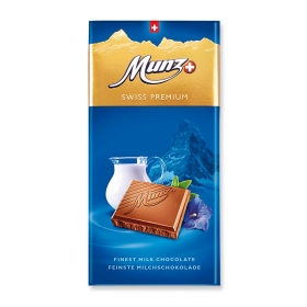 Munz Swiss Premium Milchschokolade 30% Cacao ~ 100g
