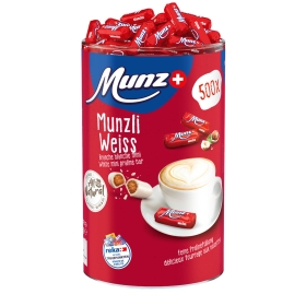 Munz Munzli Mini Praliné Weiss 4,7g ~ 2,5 kg Dose
