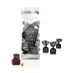 Antica Torroneria Schokoladentrüffel Geschenktüte Tartufo dolce extranero (extra dunkel) 52% Kakao ~ 200g