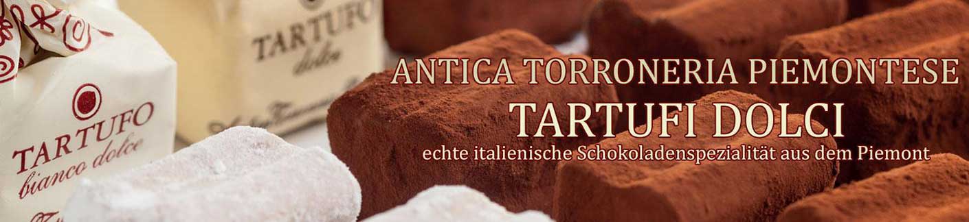 Tartufo Dolce di Alba - italienische Schokoladentrüffelspezialität aus dem Piemont